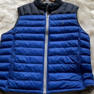 Nautica reversible puffer vest. New without tags (NWOT). Men’s XXL.
